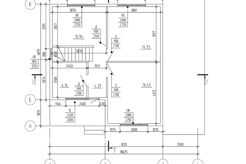 Проект дома Импала
