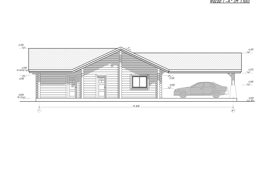 Гараж-бревно240мм-9400х11000-АР-КД Гараж-бревно240мм-9400х11000-АР-КД