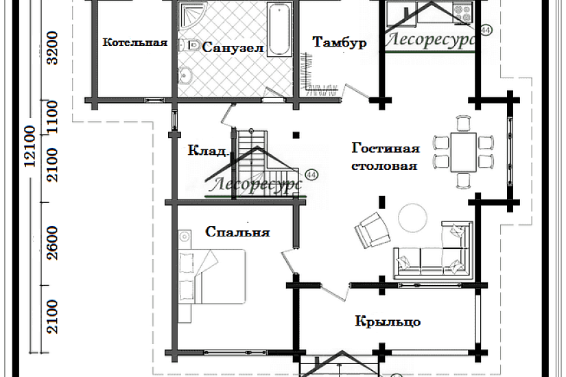 ПРОЕКТ ДОМА "РЕАЛЬНЫЙ"