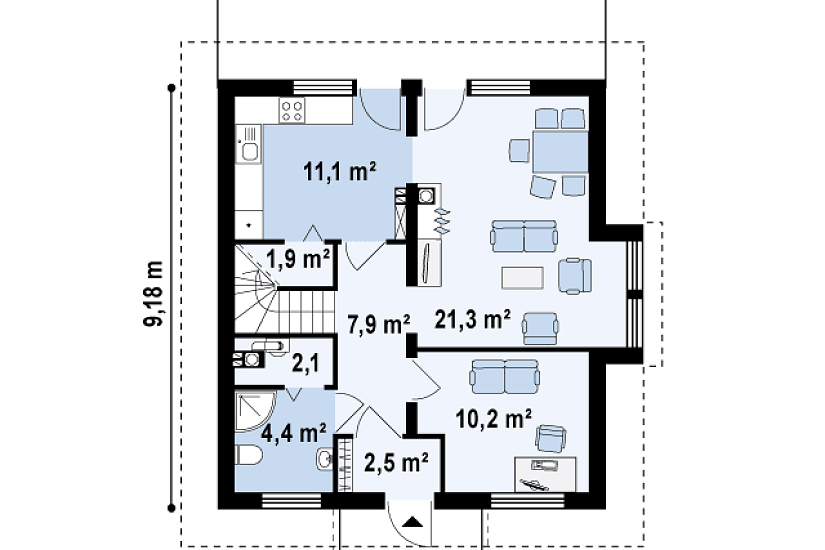 Дом КП 138,8 кв.м