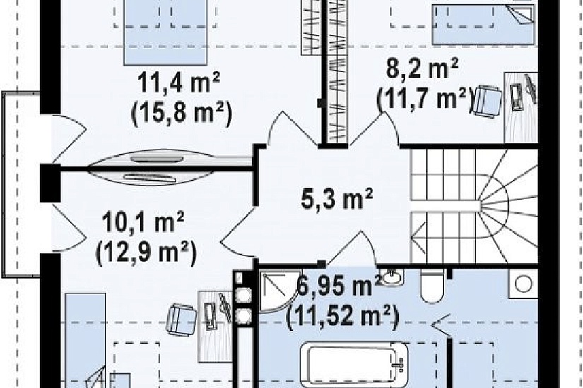Дом ГБ 120 кв.м