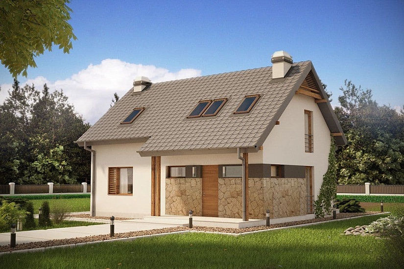 Каркасный дом КД-120