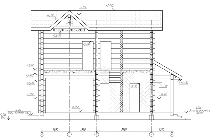 Дачный дом 2253