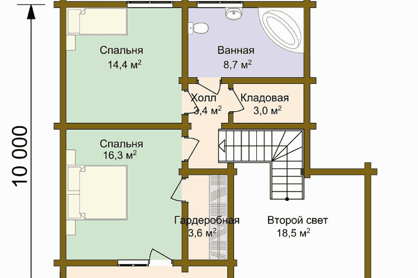 Проект дома "Владимир" Проект дома "Владимир"