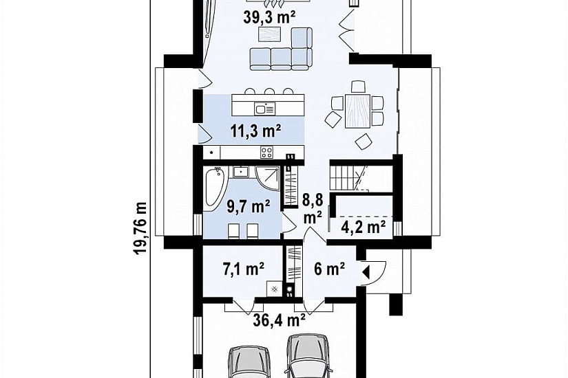 ДОМ ИЗ ГАЗОБЕТОНА ГД-191б