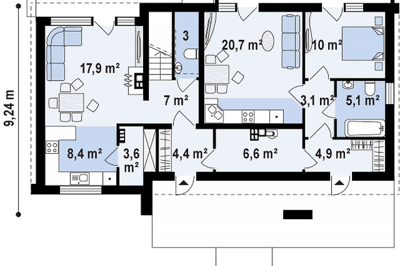 Проект дома K193