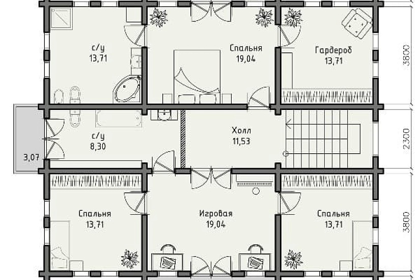 Династия 282 м2 Династия 282 м2