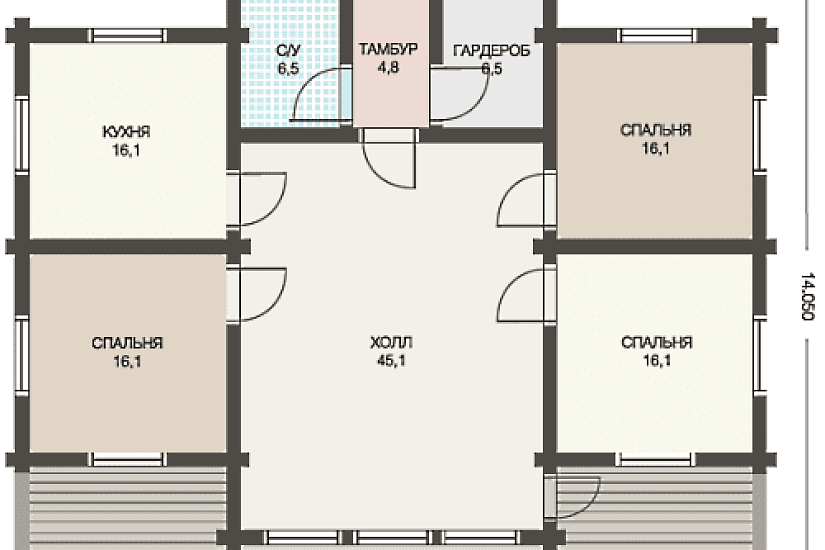 Дом ПБ 186,7 кв.м.