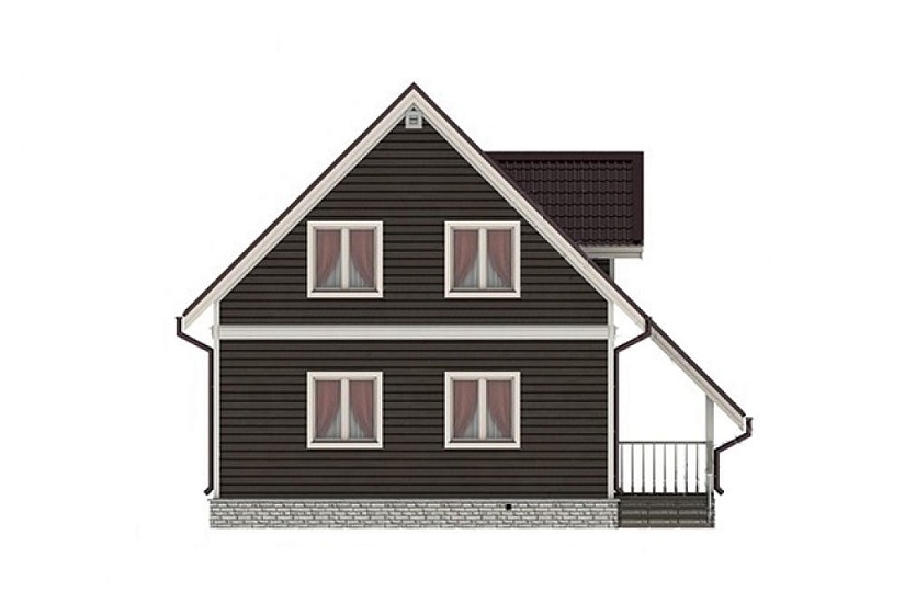 Дом из профилированного бруса ПБ-103