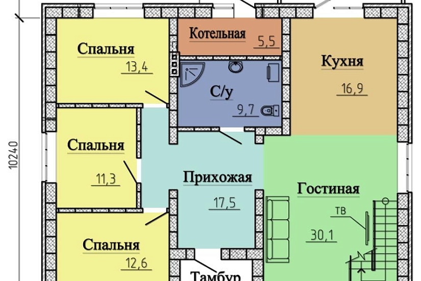 Проект дома 118 кв.м.