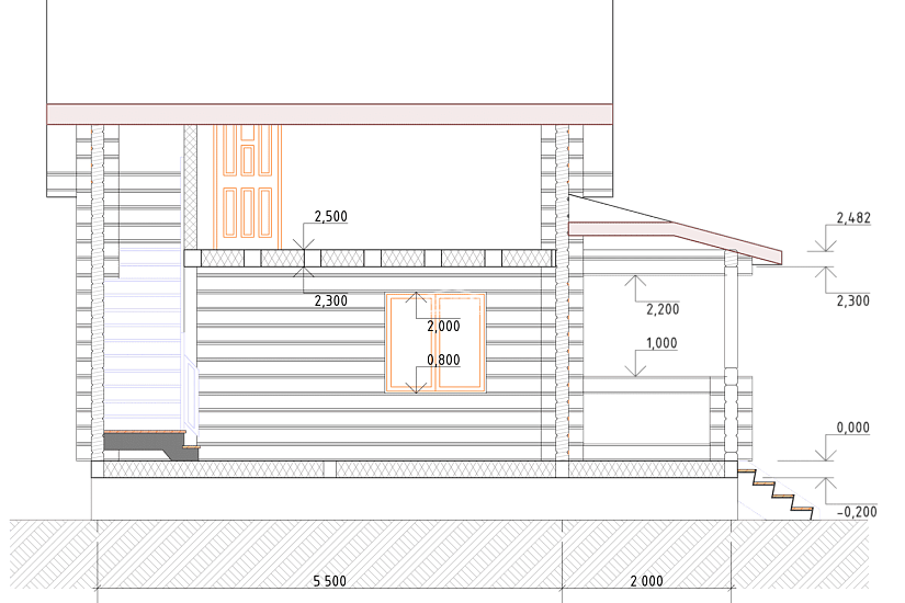 Дачный дом 2245
