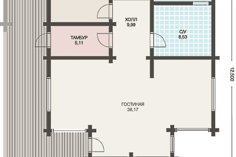 Дом ПБ 188,1 кв.м.