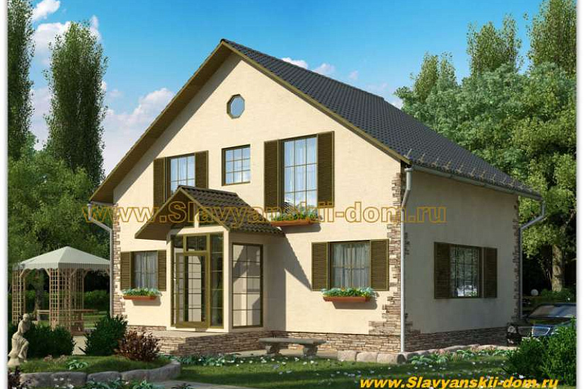 Проект "СП-37": жилой дом из сэндвич-панелей Проект "СП-37": жилой дом из сэндвич-панелей