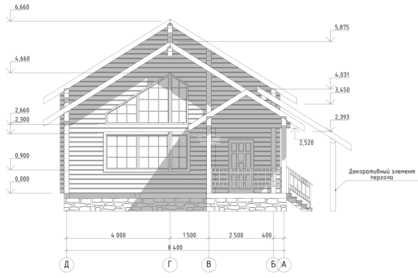 Дачный дом 2251