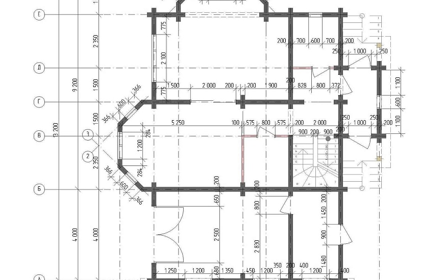 Жилой дом с эркером 2287 Жилой дом с эркером 2287