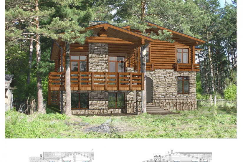 Жилой коттедж №19