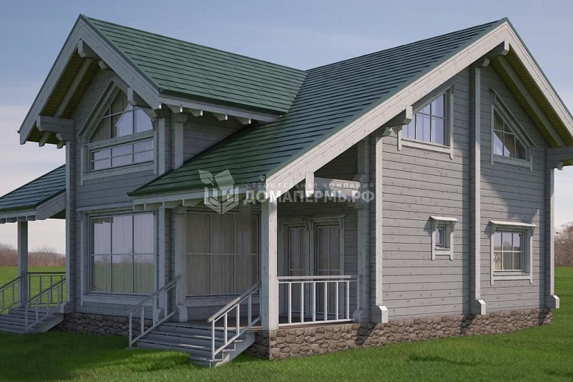 Дом из клееного бруса КБ-184