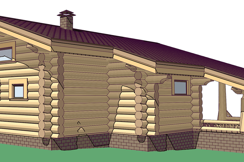 Баня-бревно300_320мм-10960х10000-1эт-АР