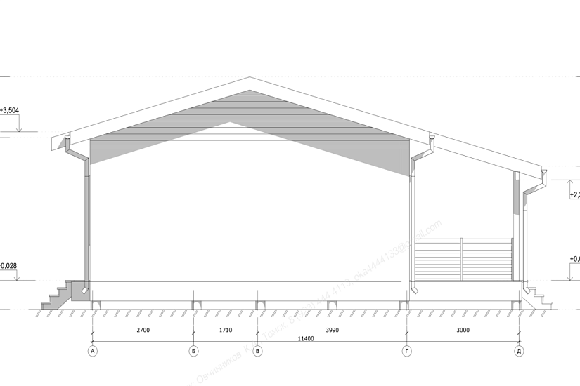 Дом-каркасный-1этаж-11400х12800-АР-КД