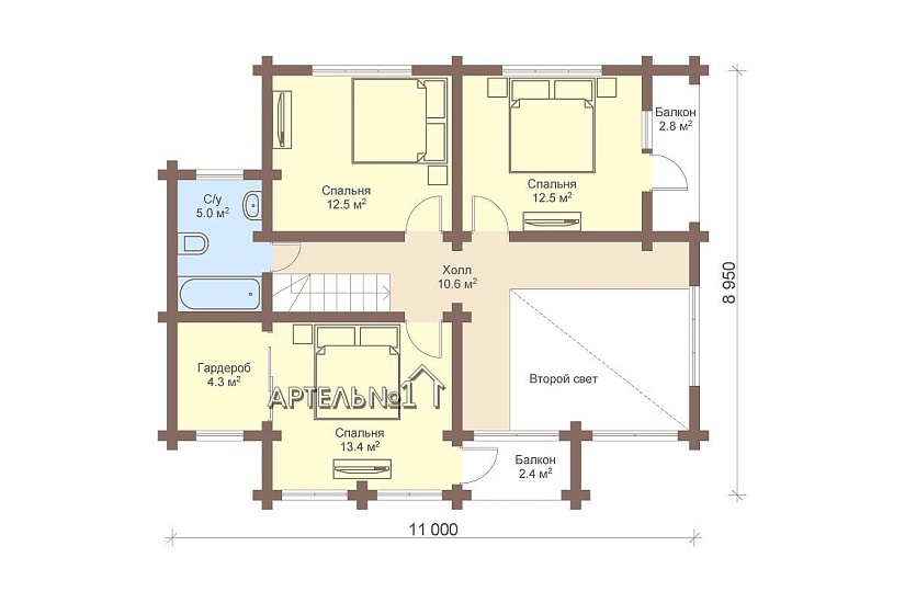 ПРОЕКТ: ДОМ СКАЗКА 166