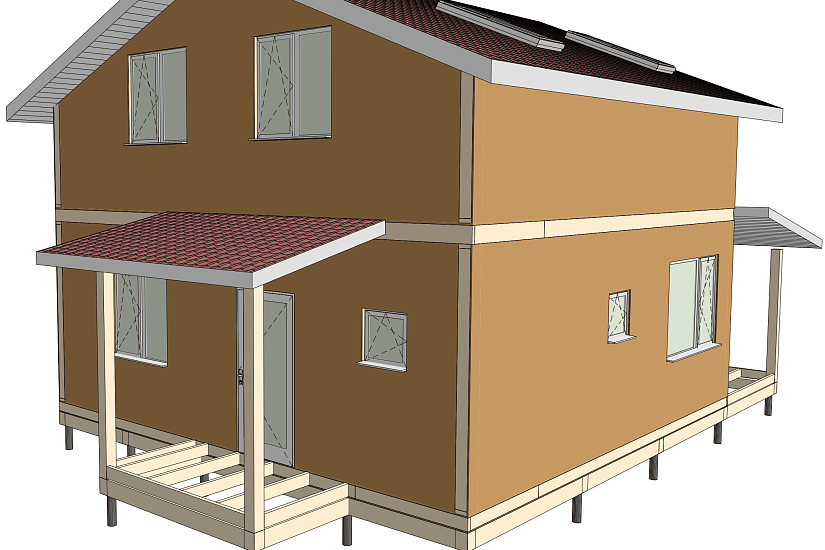 Дом-SIPпанели174мм-11428х7500мм-1,5эт-КР Дом-SIPпанели174мм-11428х7500мм-1,5эт-КР