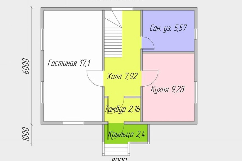 Барон 6БК-160 6.0х8.0 м