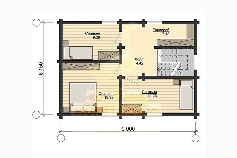 Проект дома Д-56 Проект дома Д-56