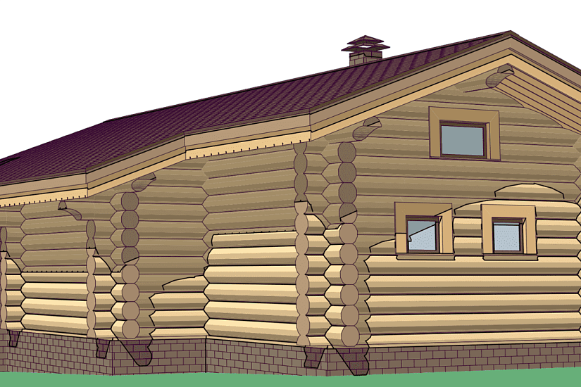 Баня-бревно300_320мм-10960х10000-1эт-АР