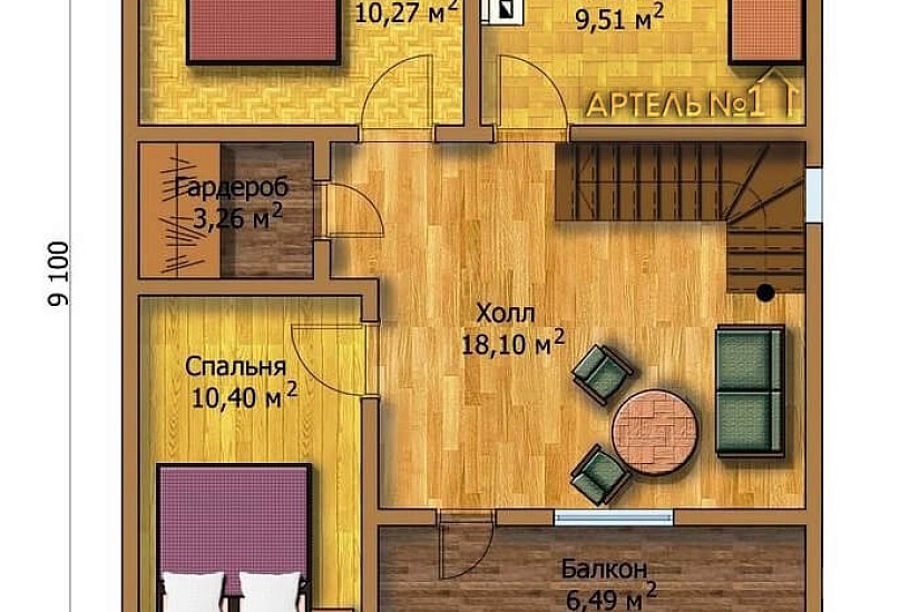 ПРОЕКТ: ДОМ СКАЗКА 129