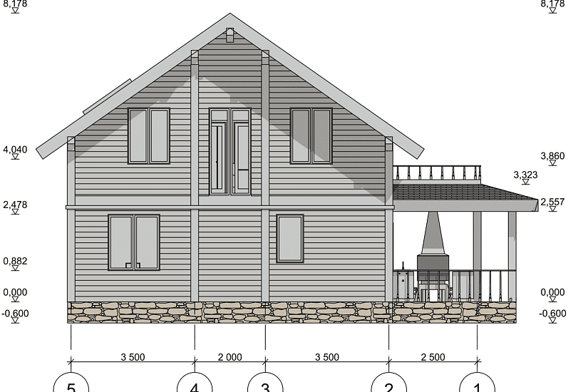 Дом-каркас150мм-11500х10700мм-1,5эт-КР