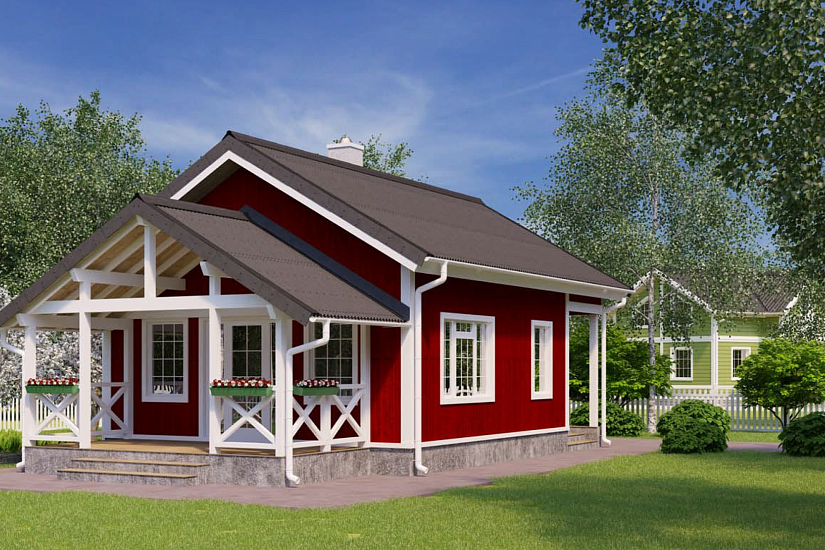 Дом-1,5эт-брус150мм-8500х5700мм-АР Дом-1,5эт-брус150мм-8500х5700мм-АР