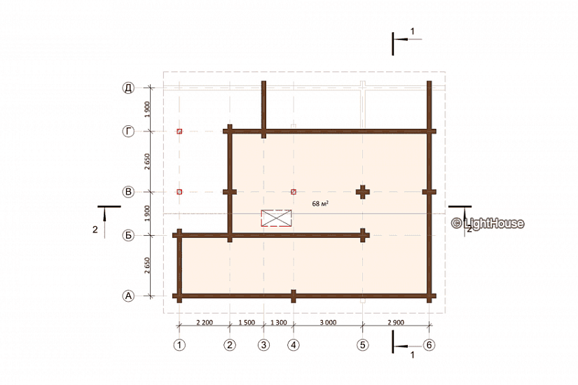 Жилой дом 2555
