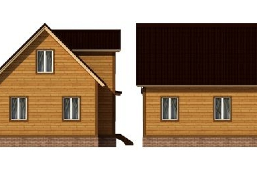 ДОМ ИЗ БРУСА ДБр-101а