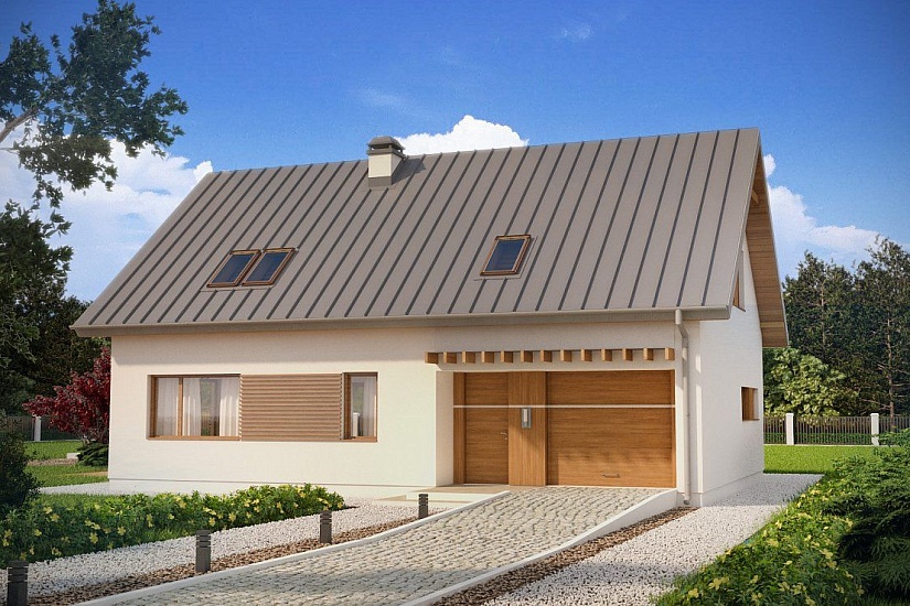 Каркасный дом КД-195