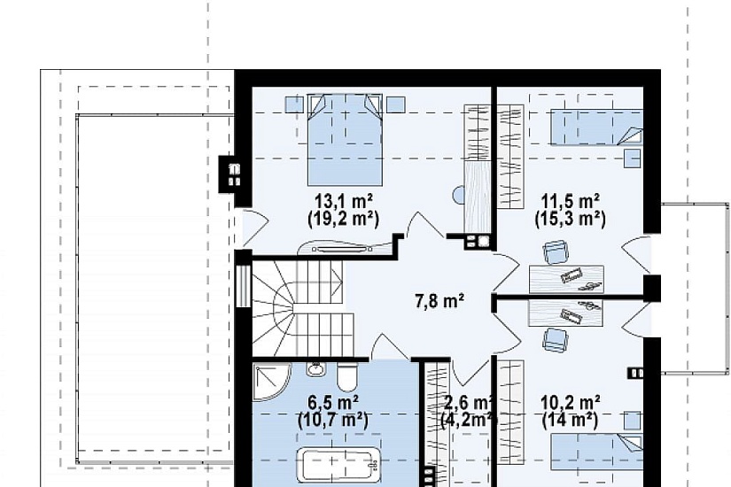 ДОМ ИЗ ГАЗОБЕТОНА ГД-160б