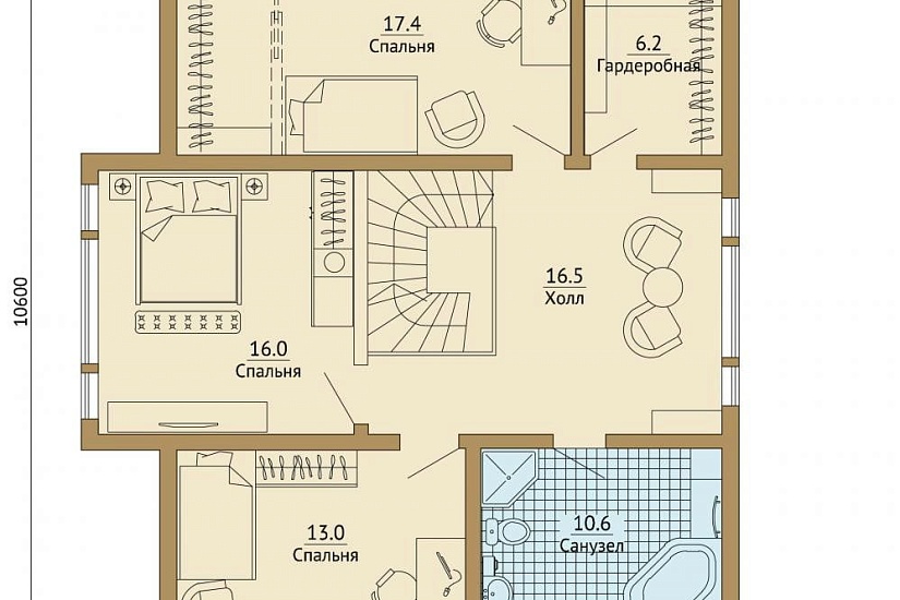Дом ГБ 170,9 кв.м
