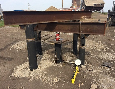 Определение несущей способности винтовых свай вдавливающей и выдергивающей нагрузкой на объекте «Монтажный комплекс РЛС»