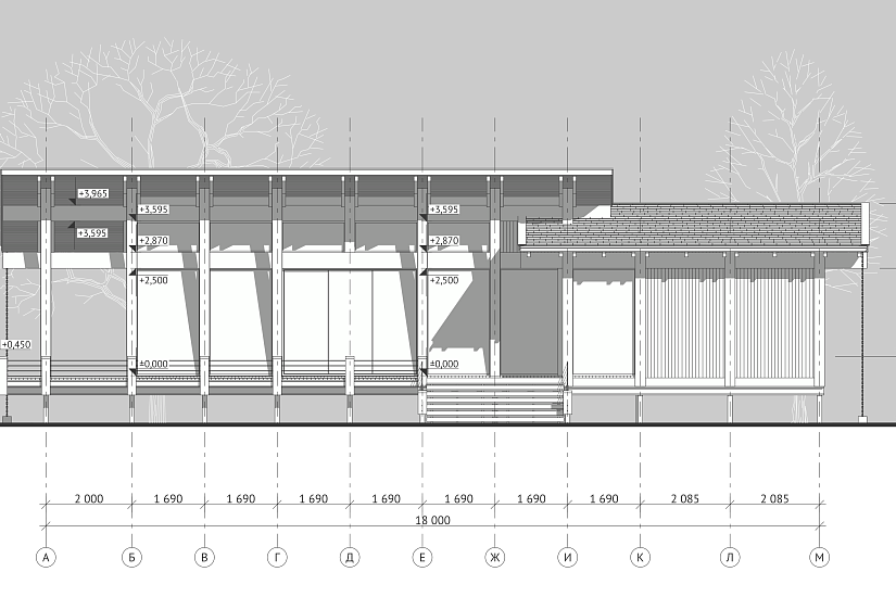 Беседка-каркасная-140мм-18000х9760-ЭП