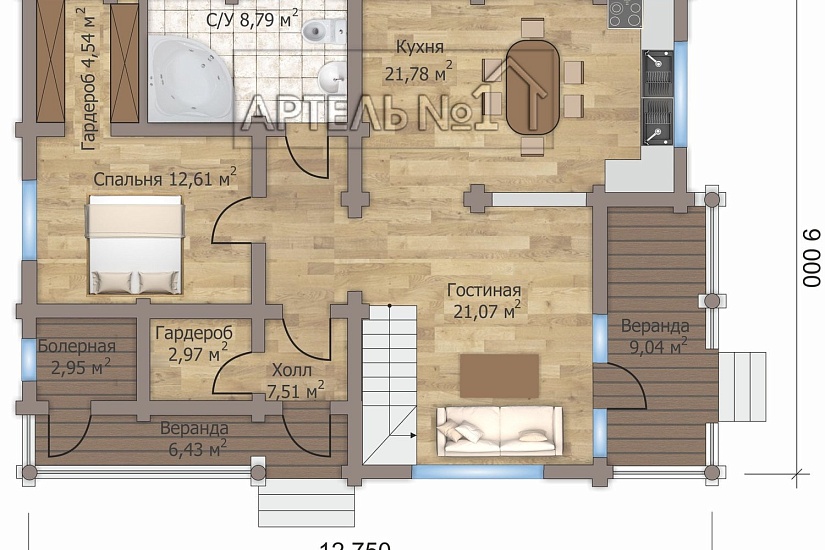 ПРОЕКТ: ДОМ СКАЗКА 186_2