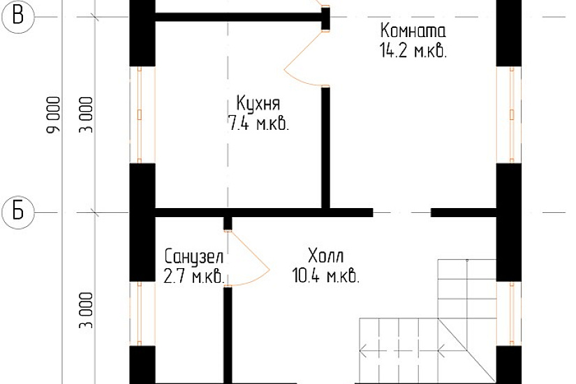 Дачный дом №10
