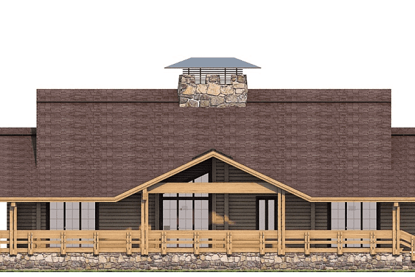 Проект дома "Зеленый шум"