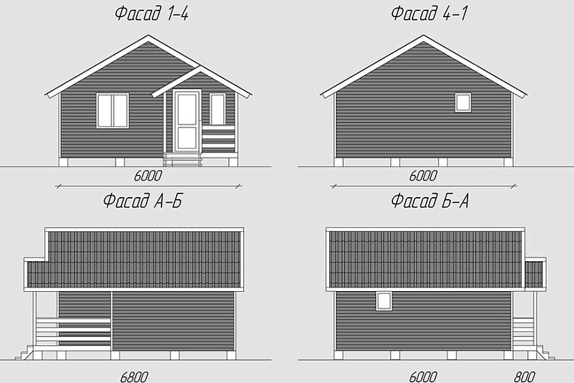 Баня Лагуна К 6.0х6.0 м