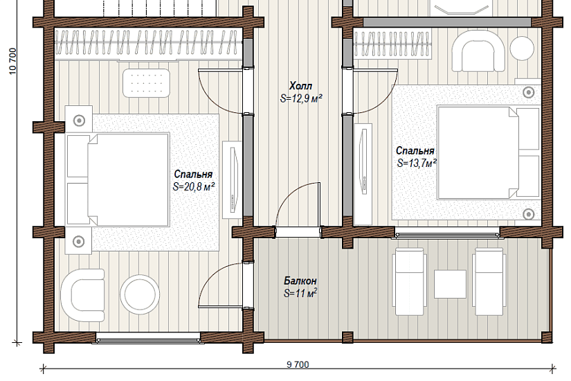 Родовое гнездо 222 м2