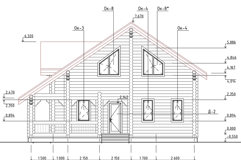 Дом-бревно240мм-10300х11100мм-1,5эт,-АР-КР