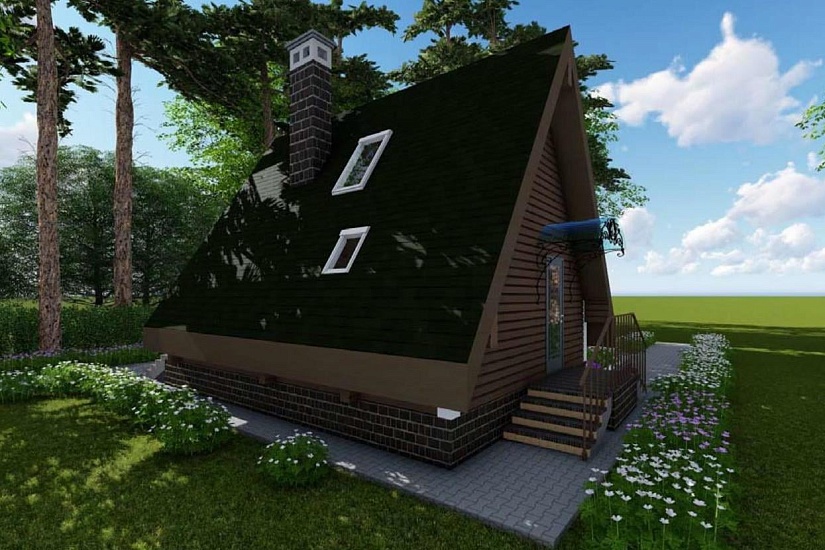 Дом-брус180х142 мм-7х5,5-АР-КД Дом-брус180х142 мм-7х5,5-АР-КД