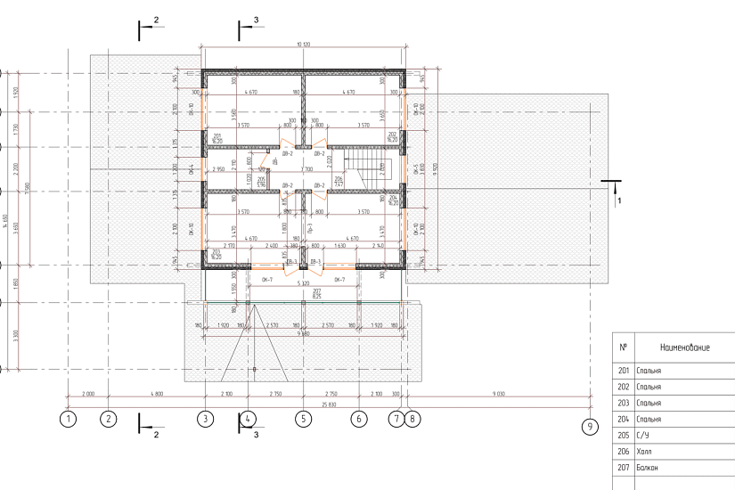 Дом 25х11-1,5эт-брус-РД Дом 25х11-1,5эт-брус-РД