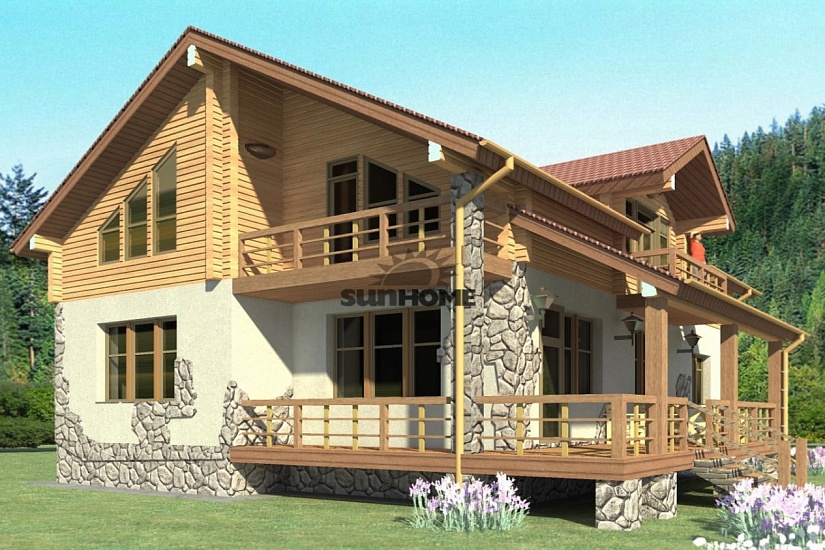 Комбинированный дом 2 Комбинированный дом 2