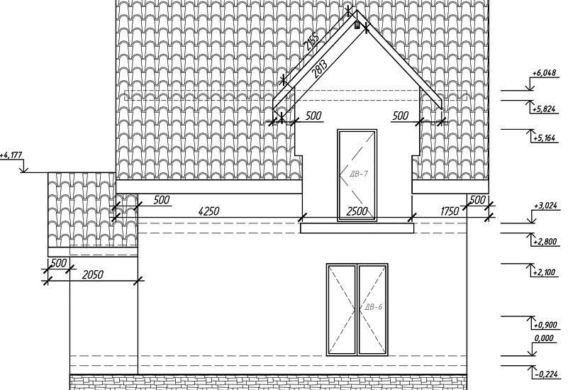 Дом 7 х9 -1,5эт-СИП -АР