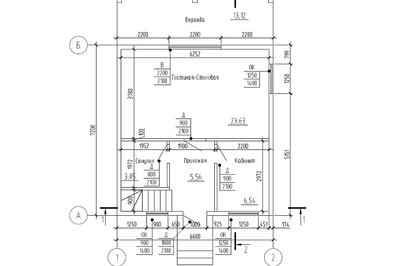 Проект дома из сип панелей ЦСП Волжские дали