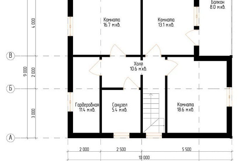 Брусовой дом №16